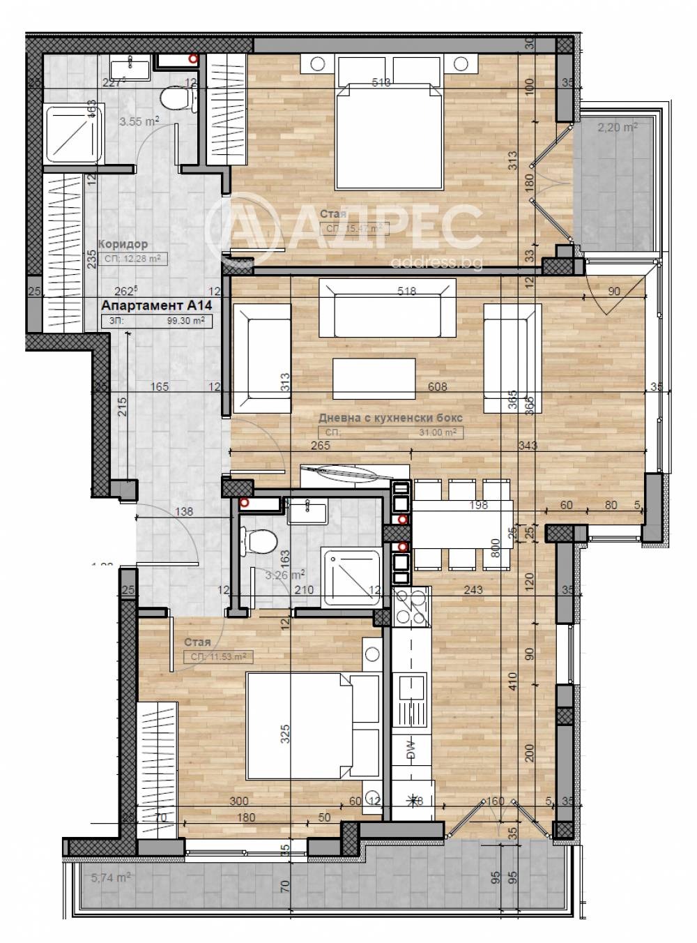 Продава 3-СТАЕН, гр. София, Манастирски ливади, снимка 3 - Апартаменти - 52662251