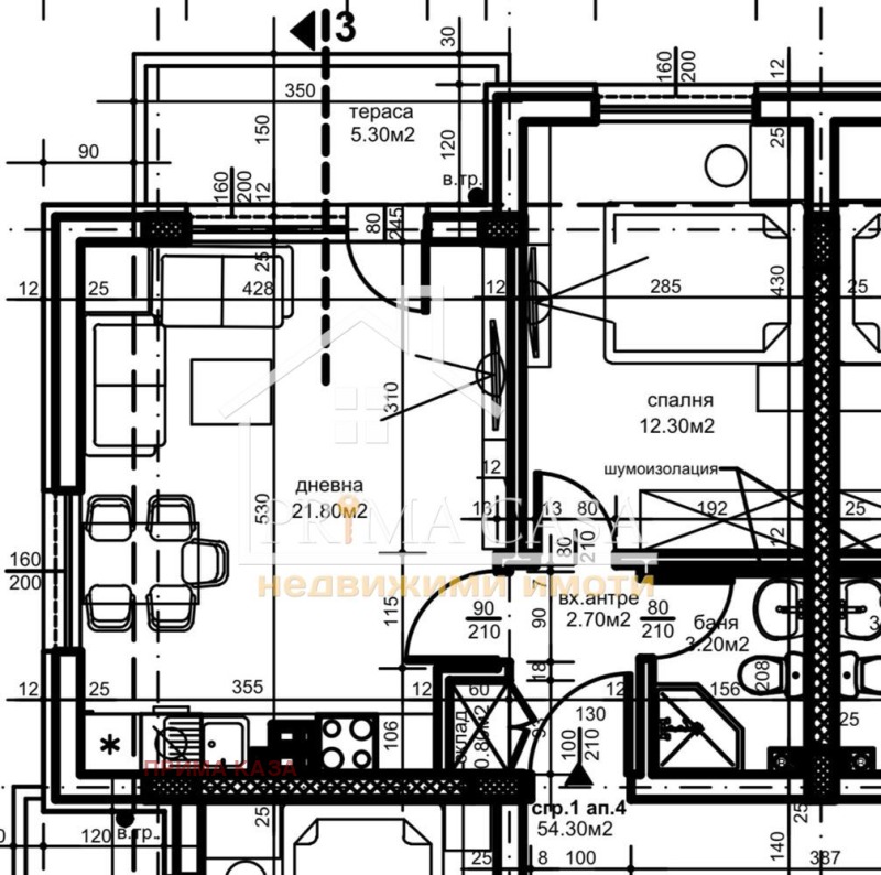 Продава 2-СТАЕН, гр. Пловдив, Остромила, снимка 2 - Aпартаменти - 49491822