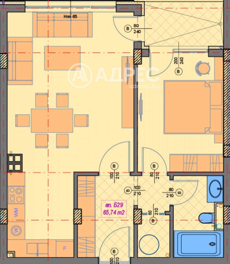 Продава 2-СТАЕН, гр. София, Манастирски ливади, снимка 3 - Апартаменти - 53148984