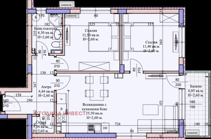 Продава 3-СТАЕН, гр. Русе, Широк център