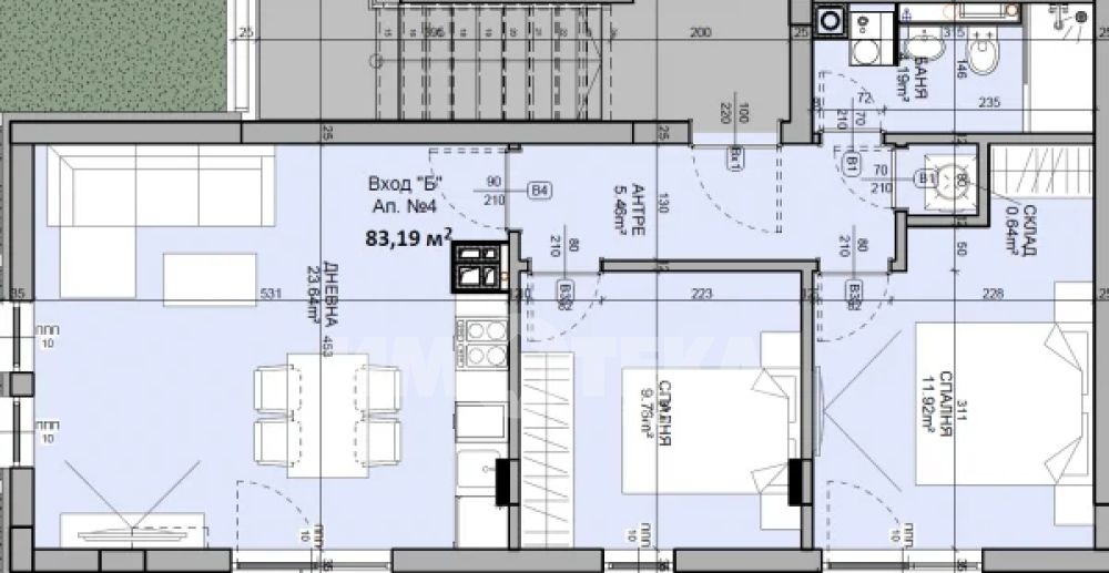 Продава 3-СТАЕН, гр. София, Манастирски ливади, снимка 4 - Апартаменти - 53871386