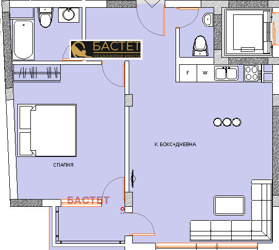 Продава 2-СТАЕН, гр. София, Модерно предградие, снимка 4 - Апартаменти - 52369860