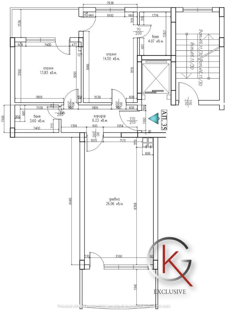 In vendita  2 camere da letto Varna , Chajka , 118 mq | 83710505 - Immagine [3]