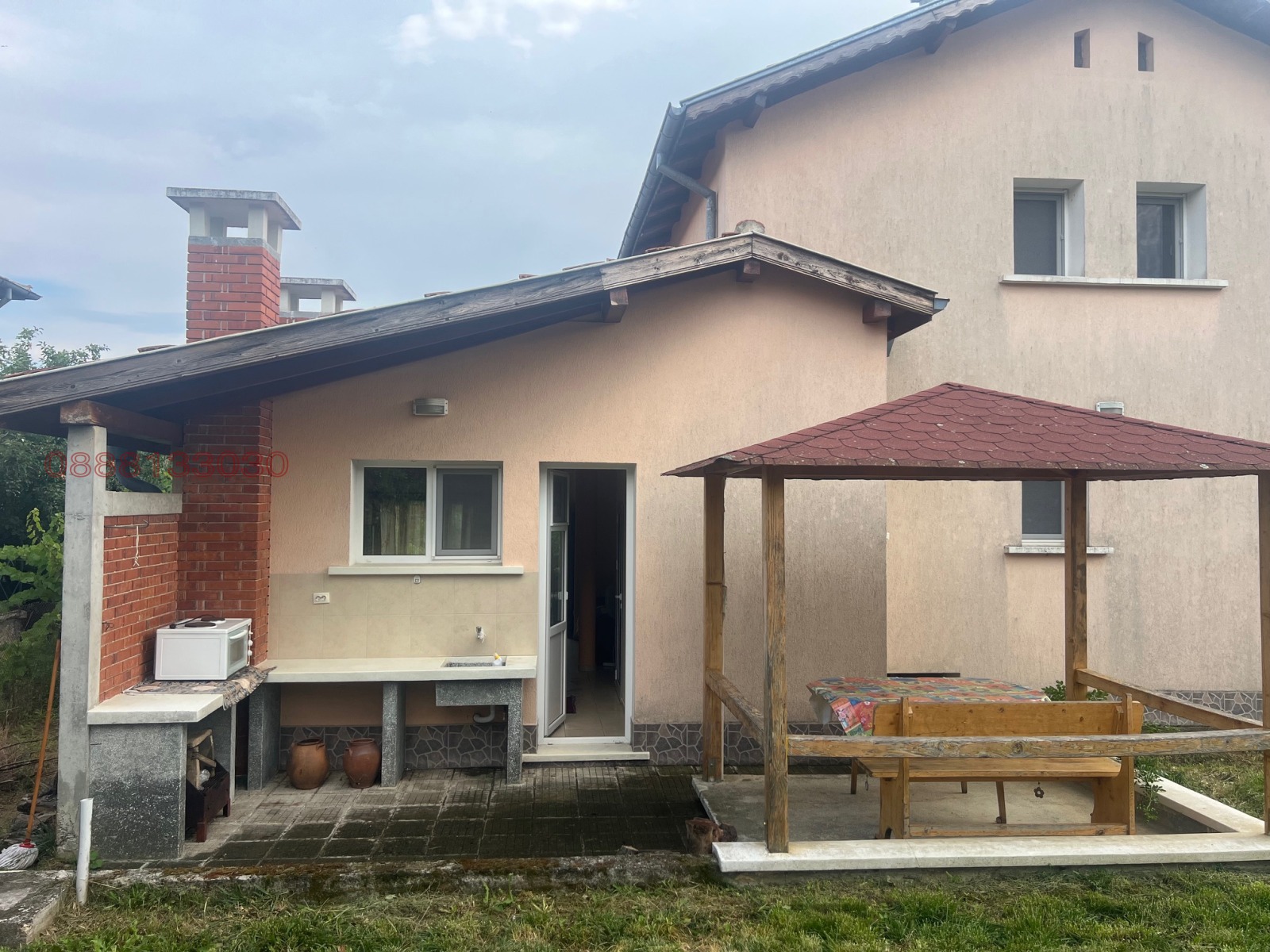 Продава КЪЩА, с. Мухово, област София област, снимка 3 - Къщи - 55443913