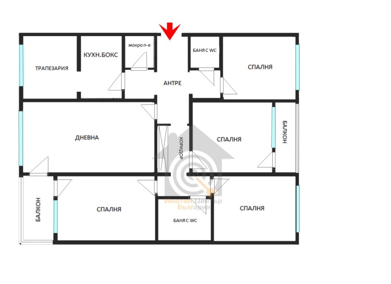 À venda  3 quartos Sofia , Mladost 1 , 143 m² | 65553374