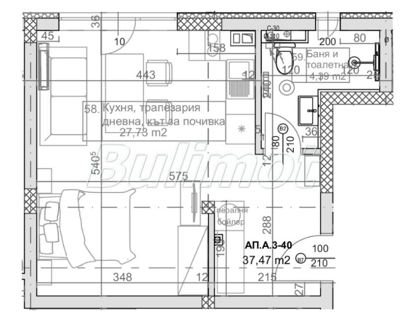 En venta  Estudio Varna , k.k. Chayka , 79 metros cuadrados | 37942748 - imagen [2]