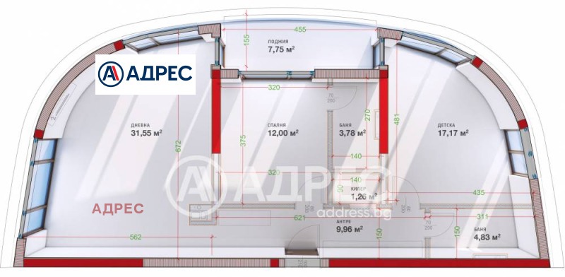 Продава 3-СТАЕН, гр. Варна, Трошево, снимка 3 - Апартаменти - 53018849