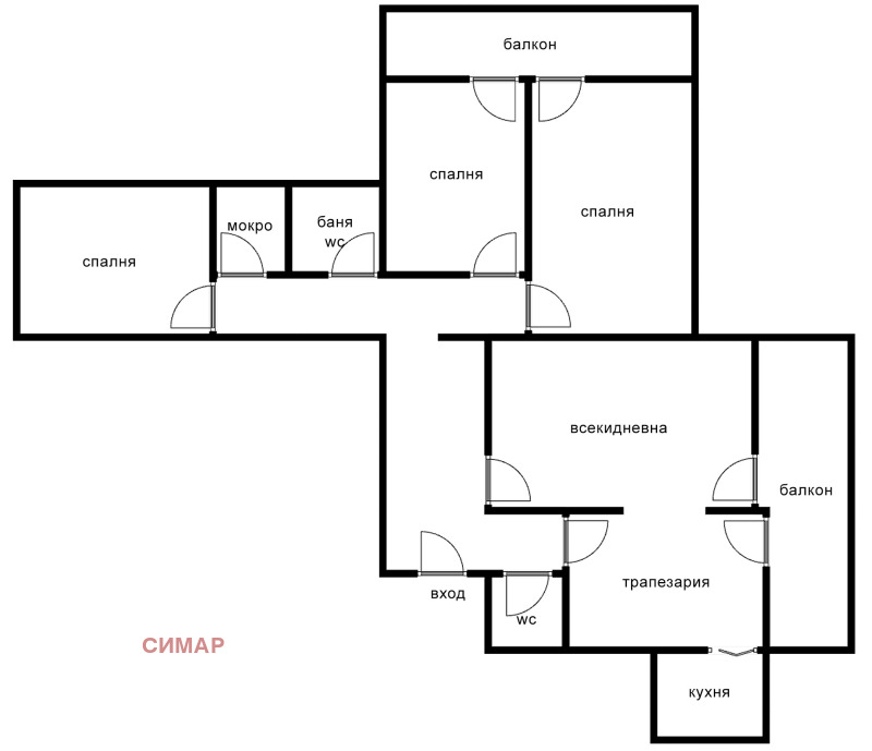 À venda  Mais de 3 quartos Sofia , Zona B-5 , 129 m² | 54732801 - imagem [16]