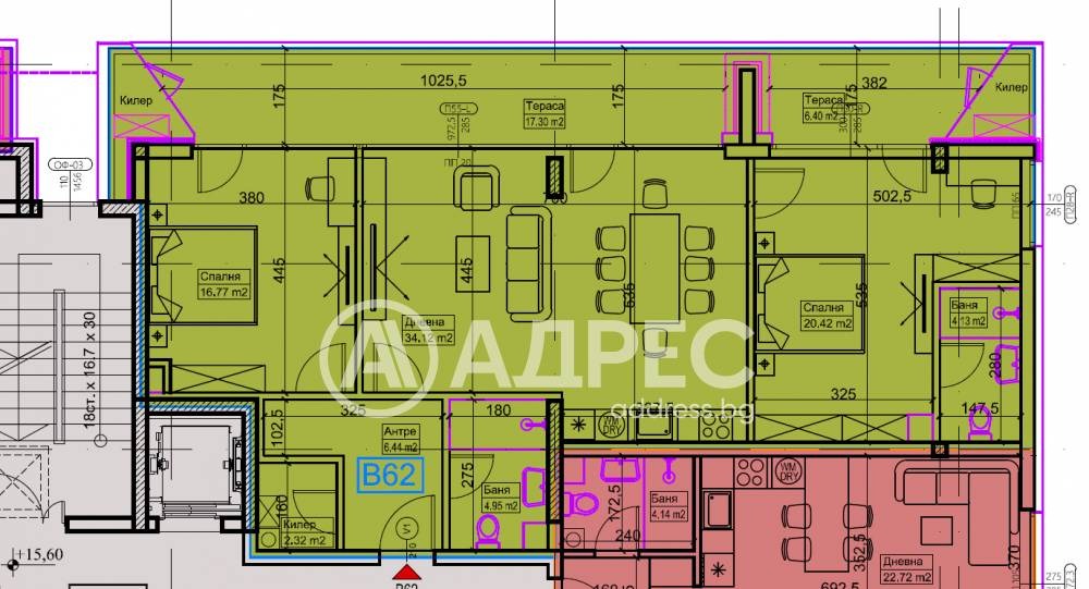 Продава 3-СТАЕН, гр. София, Кръстова вада, снимка 2 - Апартаменти - 53720986