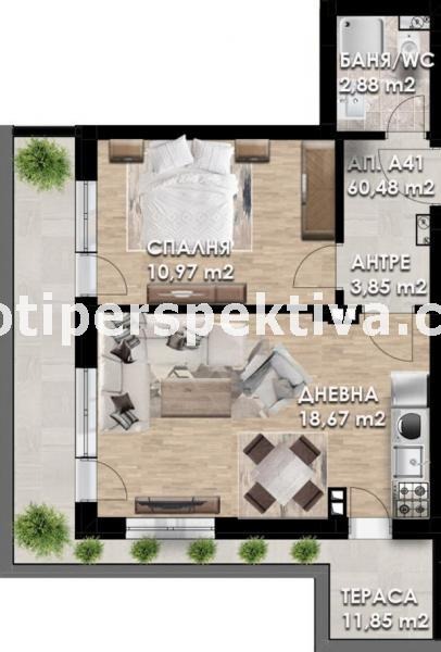 Продава 2-СТАЕН, гр. Пловдив, Кършияка, снимка 5 - Aпартаменти - 49208184