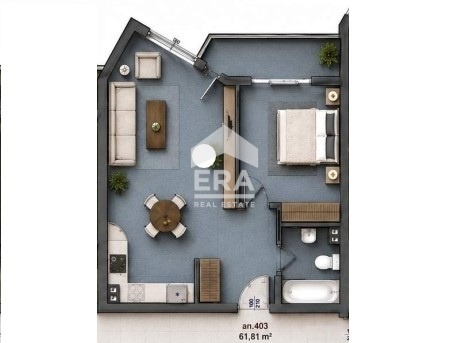Продава 2-СТАЕН, гр. Бяла, област Варна, снимка 4 - Апартаменти - 55790164