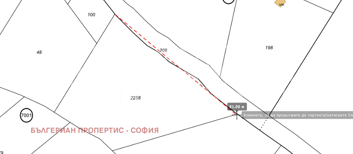 Продава ПАРЦЕЛ, гр. София, с. Бистрица, снимка 7 - Парцели - 56716062