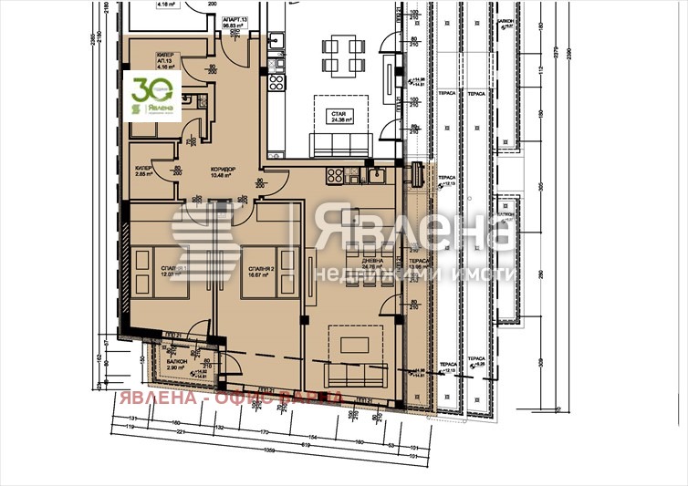 Продава 3-СТАЕН, гр. Варна, Левски 1, снимка 2 - Апартаменти - 52979224