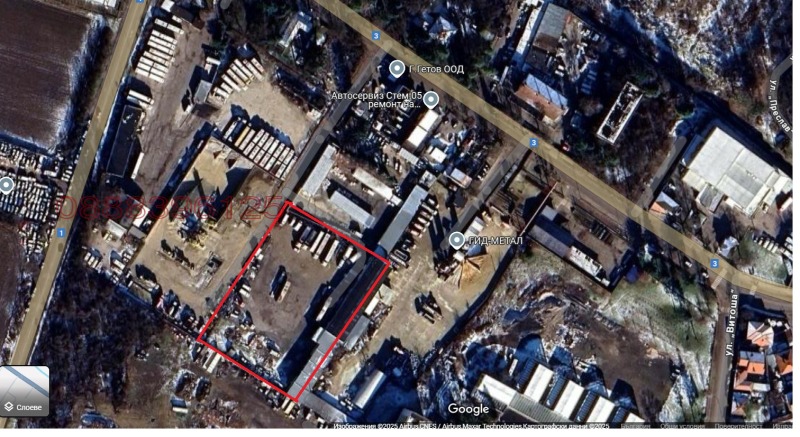 En venta  Edificio industrial región Sofia , Botevgrad , 6848 metros cuadrados | 61274268