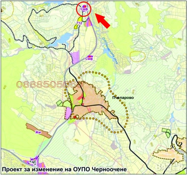 Til salgs  Plott region Kardzhali , Psjelarovo , 9000 kvm | 45534669 - bilde [2]