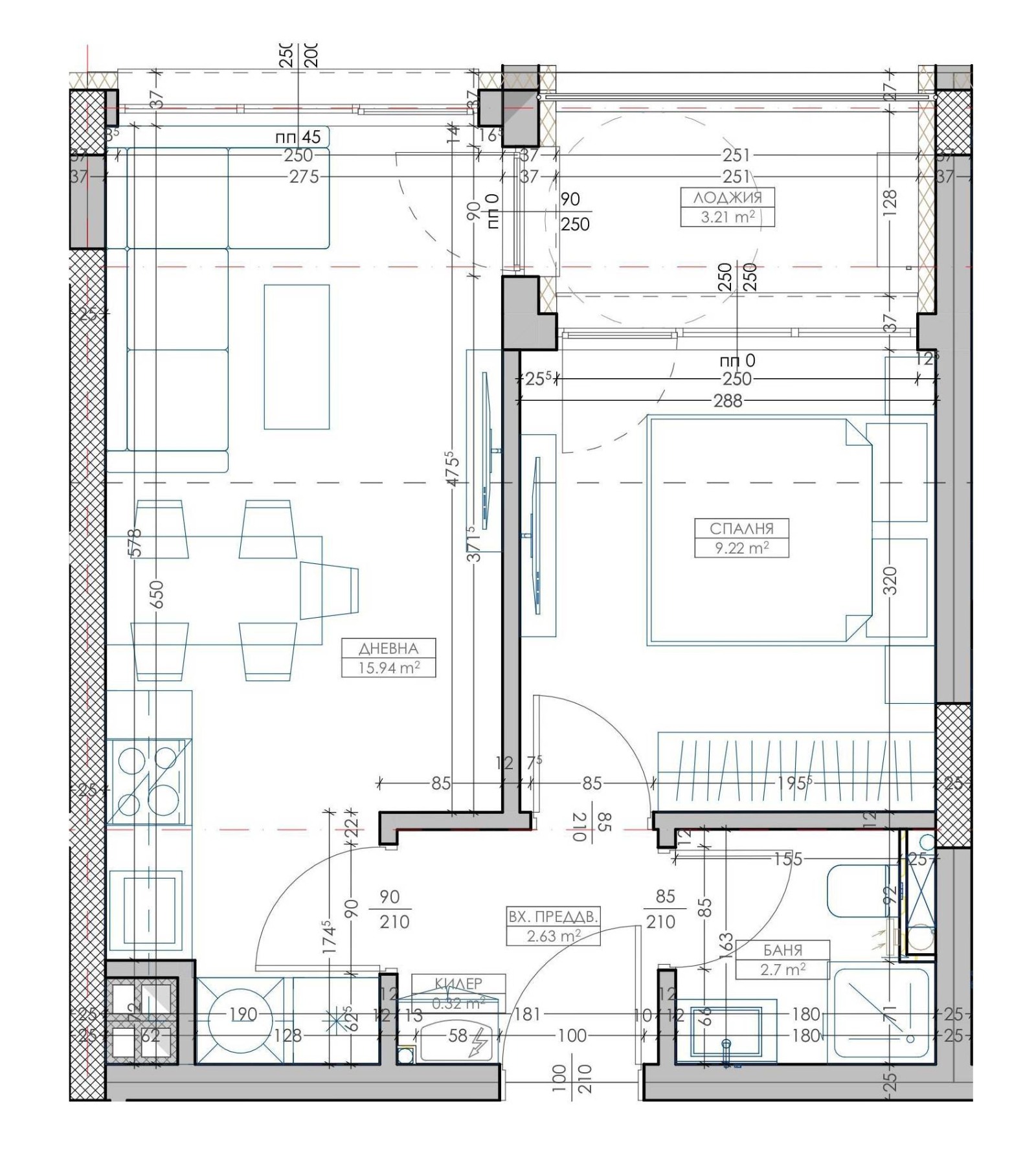Продава 2-СТАЕН, гр. Варна, Кайсиева градина, снимка 3 - Апартаменти - 55189815