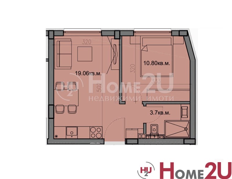 In vendita  1 camera da letto Varna , Briz , 44 mq | 55431281 - Immagine [2]