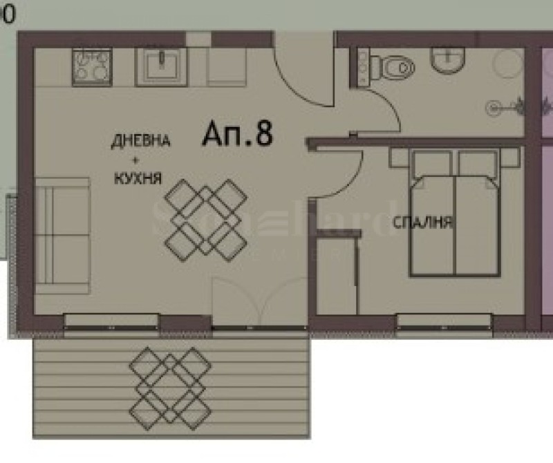 Продава 2-СТАЕН, гр. Созопол, област Бургас, снимка 2 - Апартаменти - 53107605