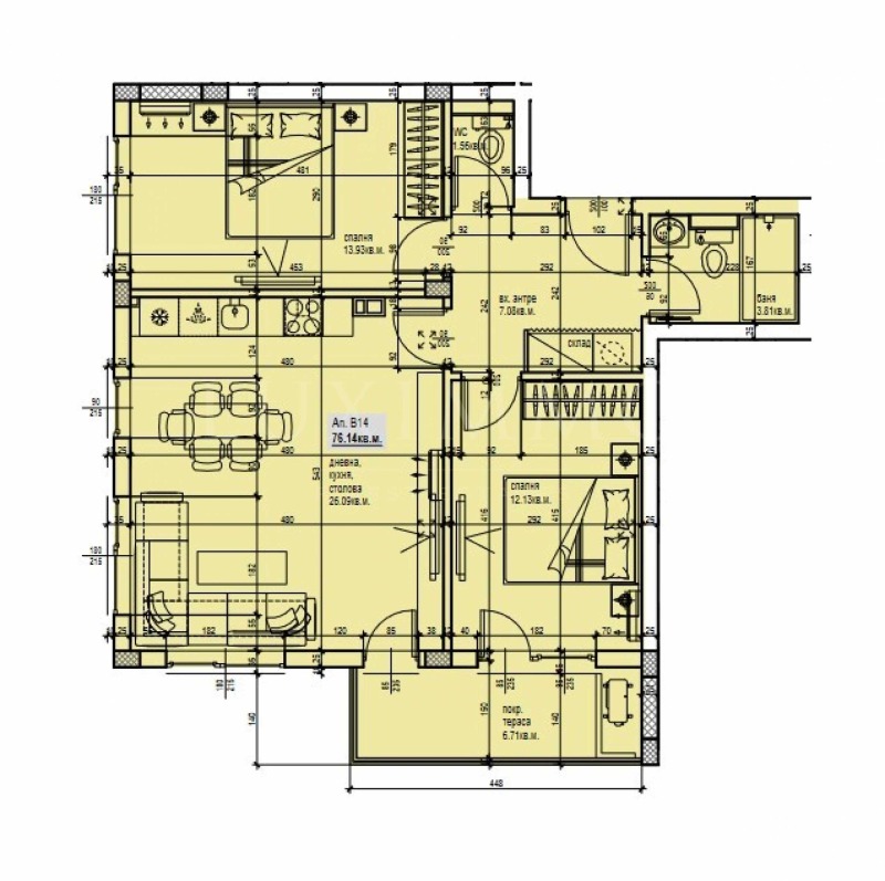 Продава 3-СТАЕН, гр. Пловдив, Остромила, снимка 7 - Aпартаменти - 46952429