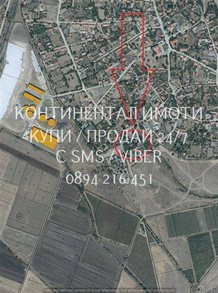 For Sale  Plot region Plovdiv , Chernozemen , 1300 sq.m | 39808465