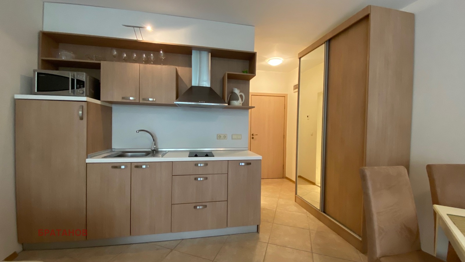 Продава 1-СТАЕН, гр. Ахелой, област Бургас, снимка 12 - Апартаменти - 55648389