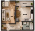 Продава  2-стаен град Варна , Младост 2 , 41 кв.м | 44863141