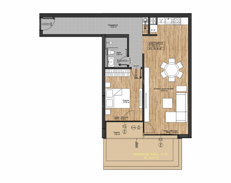 Продава 2-СТАЕН, гр. София, Бояна, снимка 4 - Апартаменти - 52054420