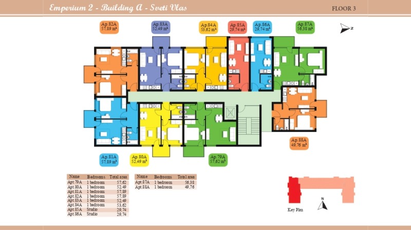 Продава 2-СТАЕН, гр. Свети Влас, област Бургас, снимка 4 - Апартаменти - 52670607