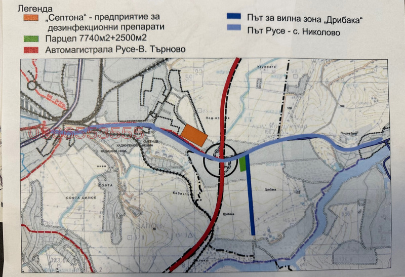 Продава ПАРЦЕЛ, гр. Русе, Промишлена зона - Изток, снимка 4 - Парцели - 53542042