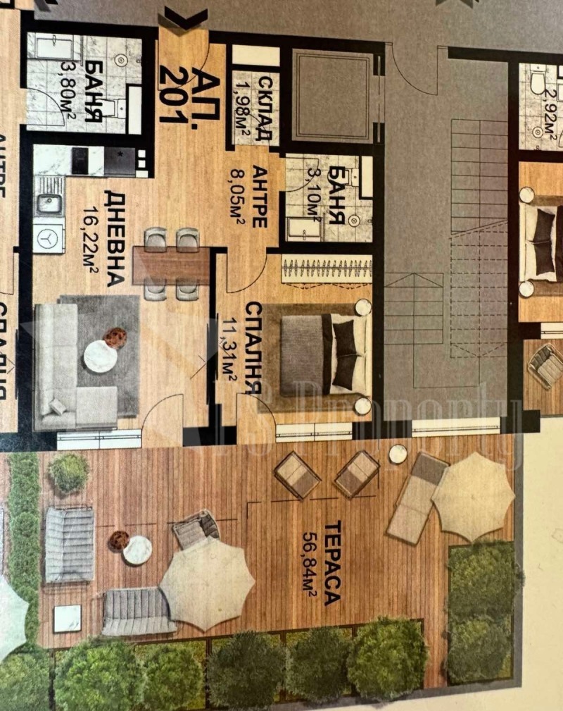 Продава 2-СТАЕН, гр. Стара Загора, Казански, снимка 2 - Апартаменти - 52495215