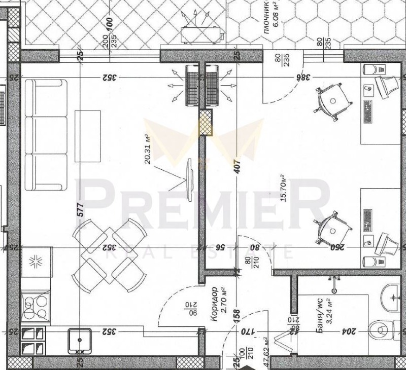 Продава 2-СТАЕН, гр. Варна, Младост 1, снимка 6 - Апартаменти - 53463084