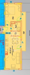 Продава  2-стаен град Бургас , Меден рудник - зона Д , 68 кв.м | 54341668 - изображение [10]
