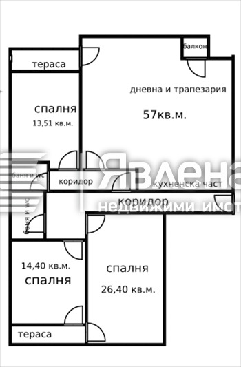 Продава МНОГОСТАЕН, гр. Пловдив, Христо Смирненски, снимка 1 - Aпартаменти - 48093783