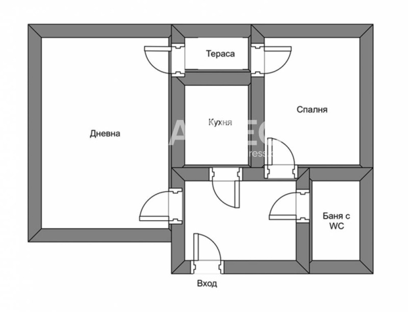 Продава 2-СТАЕН, гр. София, Оборище, снимка 1 - Aпартаменти - 47675034