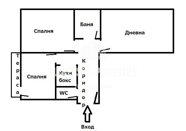 На продаж  1 спальня София , Надежда 3 , 64 кв.м | 87449911 - зображення [5]