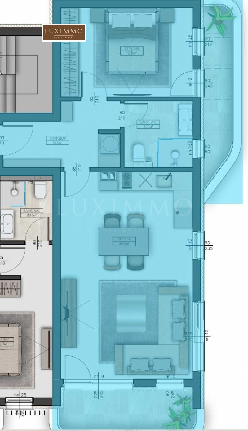 Na prodej  1 ložnice oblast Dobrich , Topola , 106 m2 | 72716740 - obraz [7]
