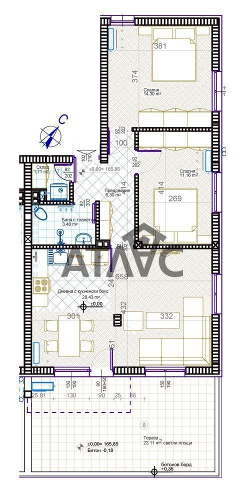 Продава 3-СТАЕН, гр. Пловдив, Христо Смирненски, снимка 12 - Aпартаменти - 44972348