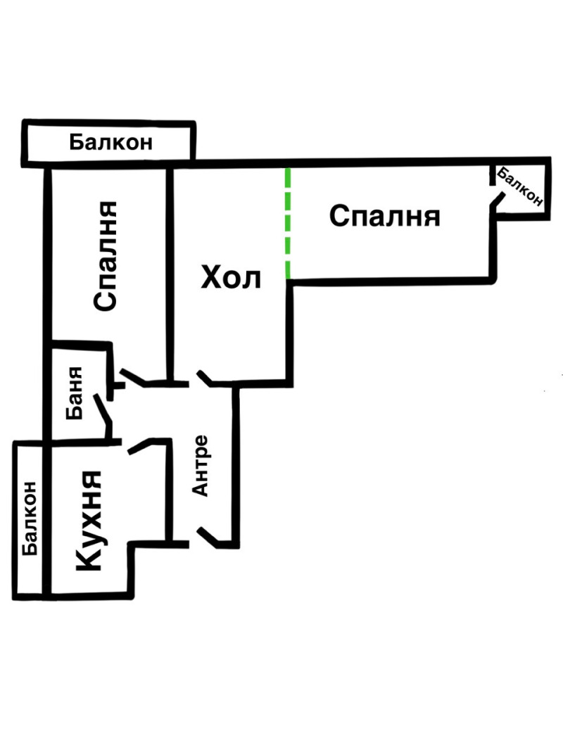 Продава 3-СТАЕН, гр. София, Лозенец, снимка 16 - Aпартаменти - 47113085