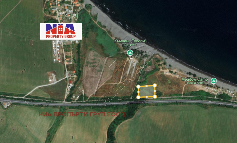 For Sale  Plot region Burgas , Chernomorets , 5570 sq.m | 98191370