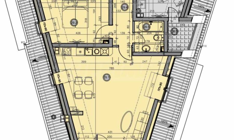 Продава 3-СТАЕН, гр. София, Овча купел, снимка 10 - Aпартаменти - 47929249