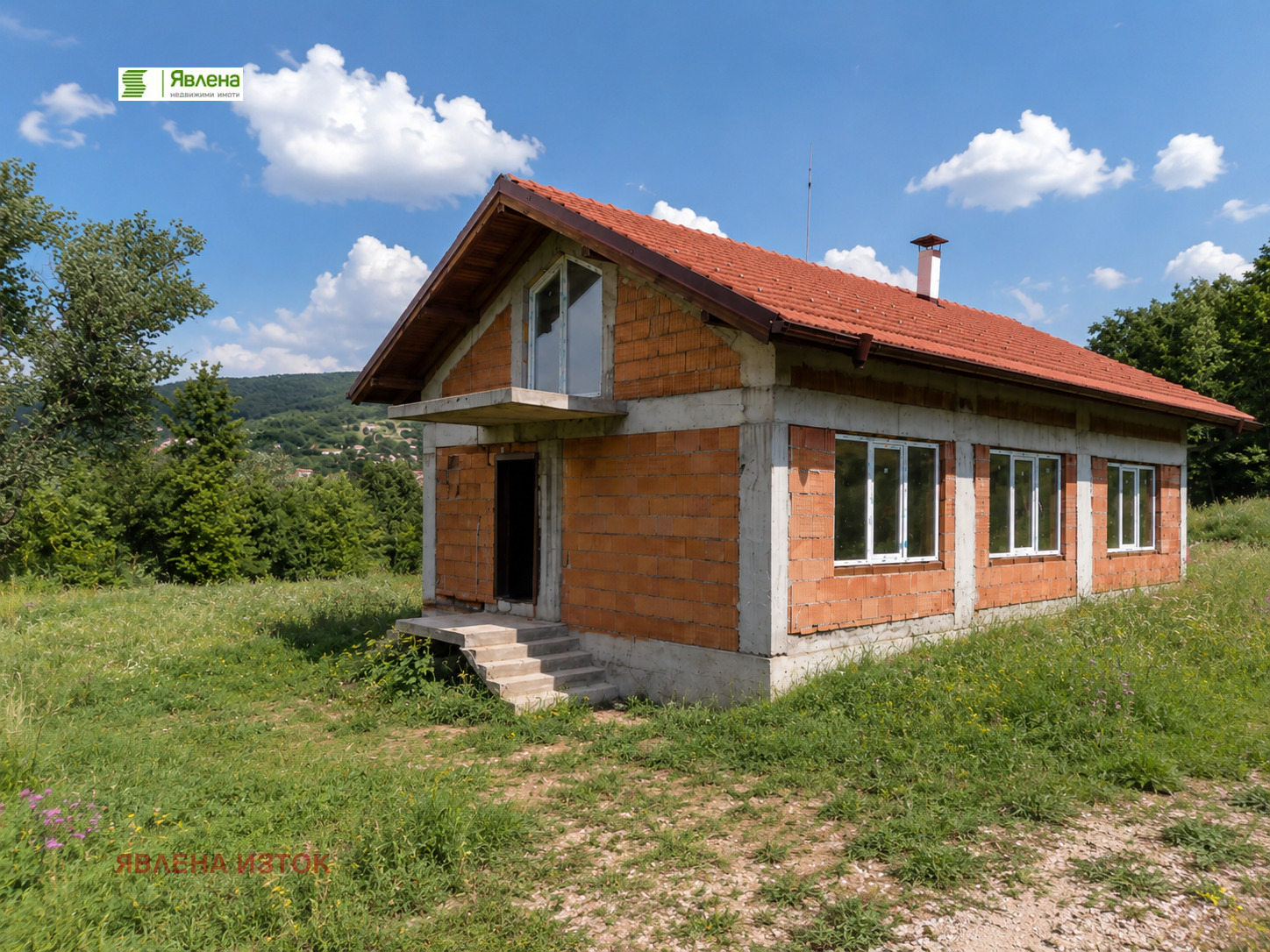 Продава КЪЩА, гр. София, с. Владая, снимка 2 - Къщи - 55558818