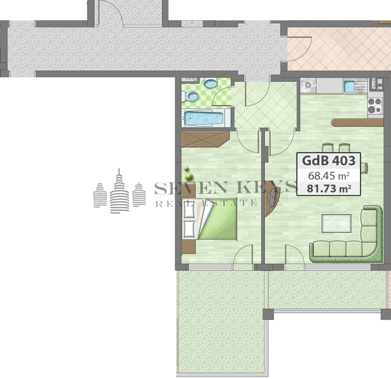 Na sprzedaż  1 sypialnia rejon Dobricz , Balczik , 81 mkw | 95133042 - obraz [11]