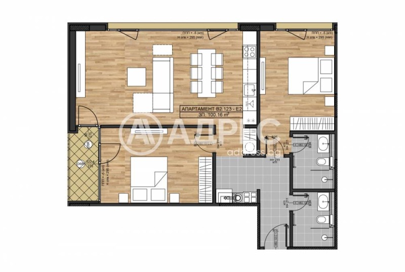 In vendita  2 camere da letto Sofia , Boiana , 124 mq | 81840055 - Immagine [4]