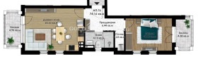 1 sovrum Komatevsko sjose, Plovdiv 7