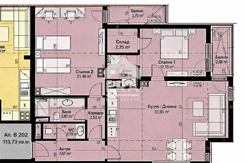 Продава 3-СТАЕН, гр. София, Манастирски ливади, снимка 11 - Апартаменти - 54071144