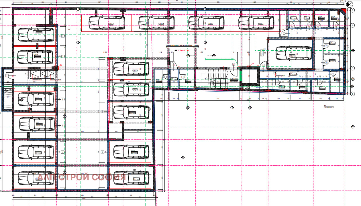 Продава ГАРАЖ, ПАРКОМЯСТО, гр. София, Триъгълника, снимка 9 - Гаражи и паркоместа - 53688644