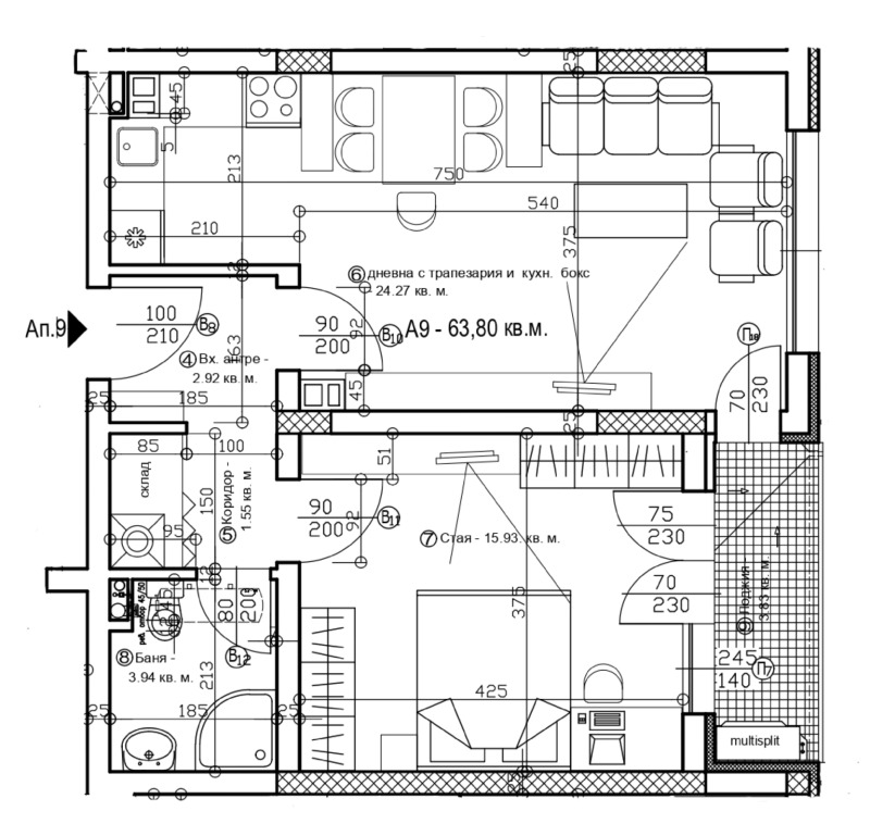 For Sale  1 bedroom Sofia , Levski , 76 sq.m | 33347103 - image [2]