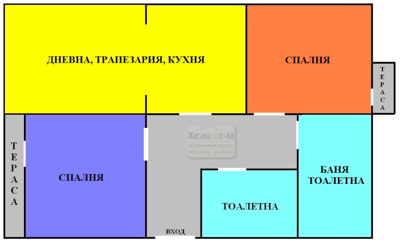 Продаја  2 спаваће собе Монтана , Идеален центар , 105 м2 | 98565074 - слика [17]