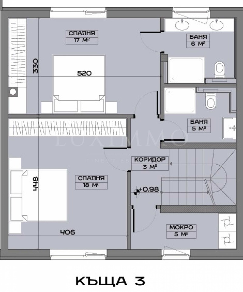 Продава КЪЩА, гр. София, в.з.Бункера, снимка 15 - Къщи - 47424837