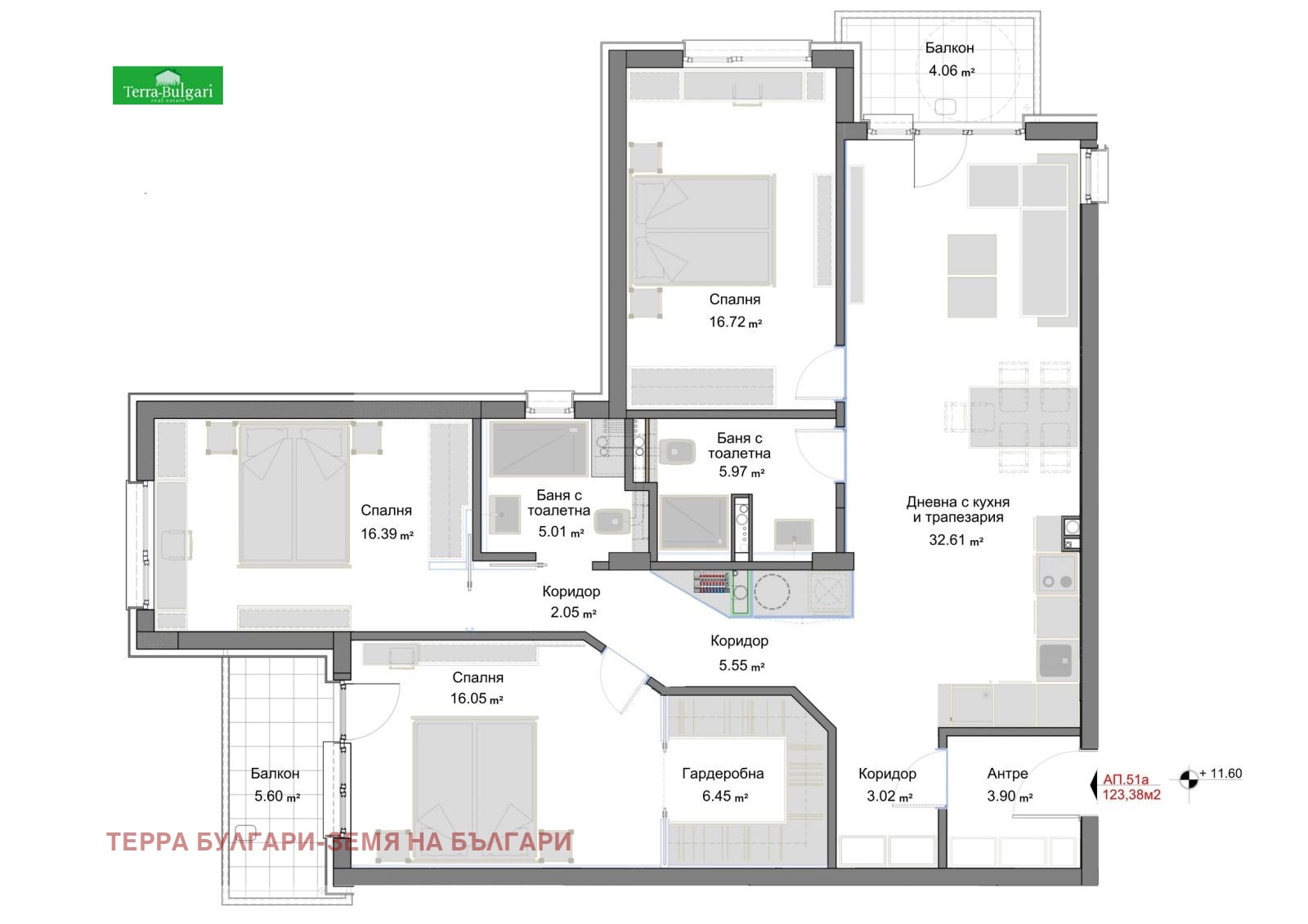 Продава 3-СТАЕН, гр. Перник, Изток, снимка 2 - Апартаменти - 54284453